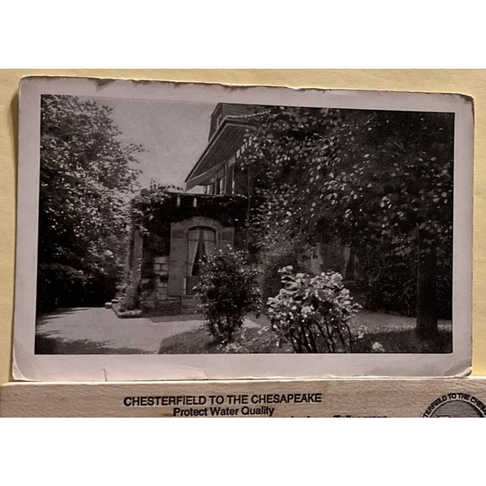 Vintage Real Photo Postcard Early 1900s European Geneva House Chapel Switzerland